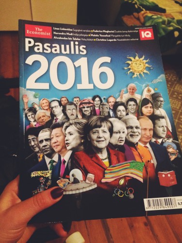 The Economist Pasaulis 2016