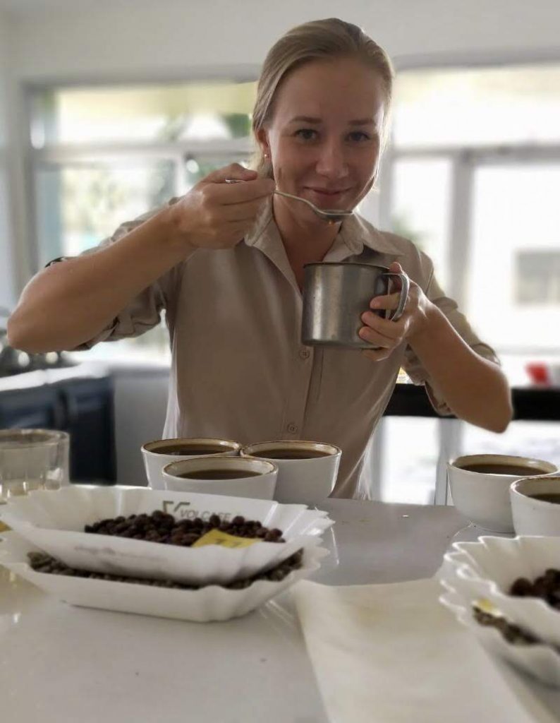 kavos ekspertė Anna Vänskä